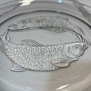 Large Vintage Fish Serving Platter